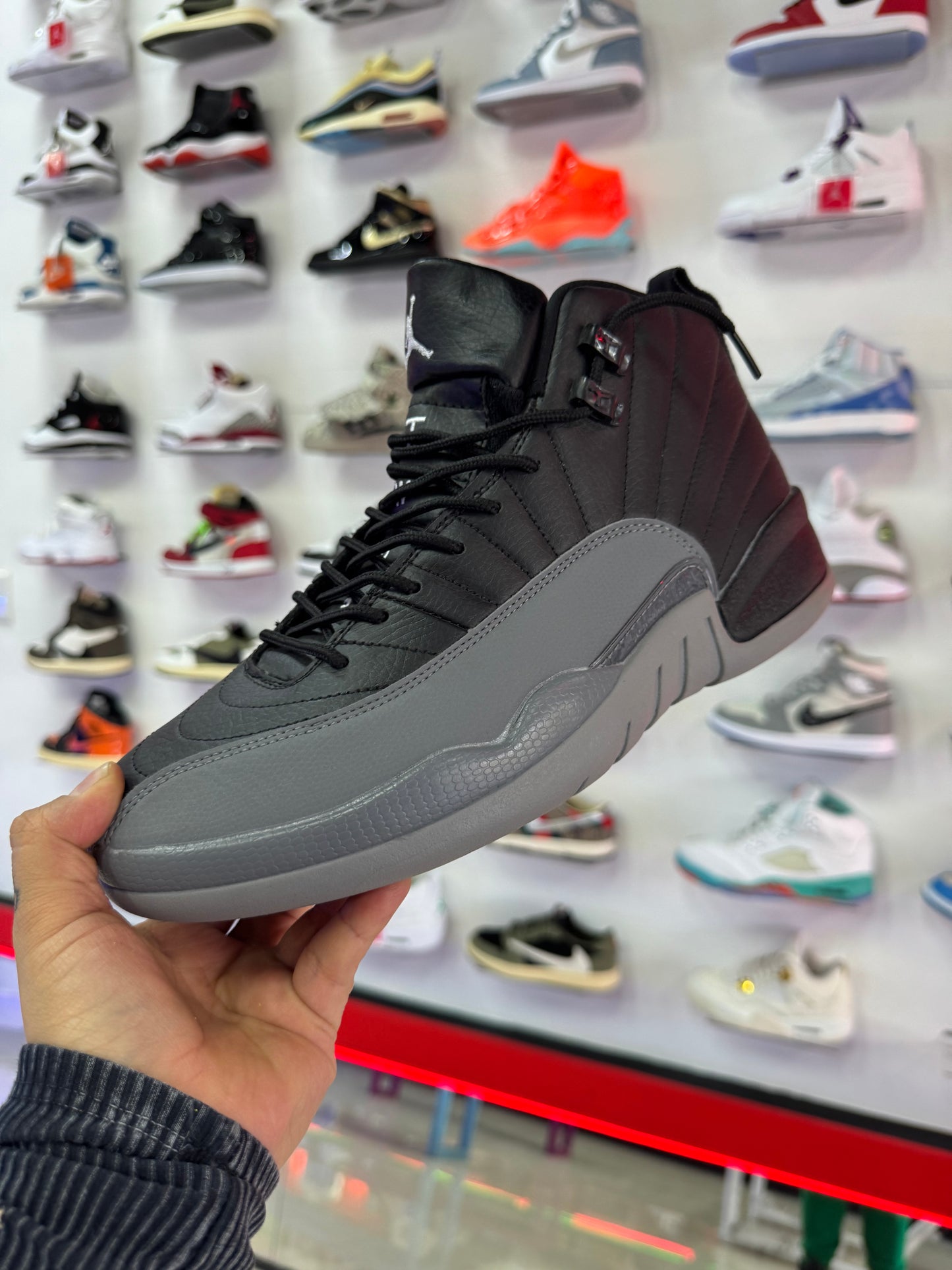 Retro 12 wolf Grey