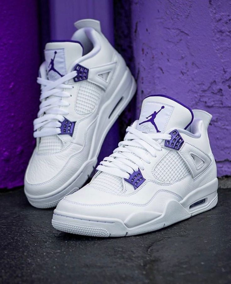 Retro 4 Metallic Purple