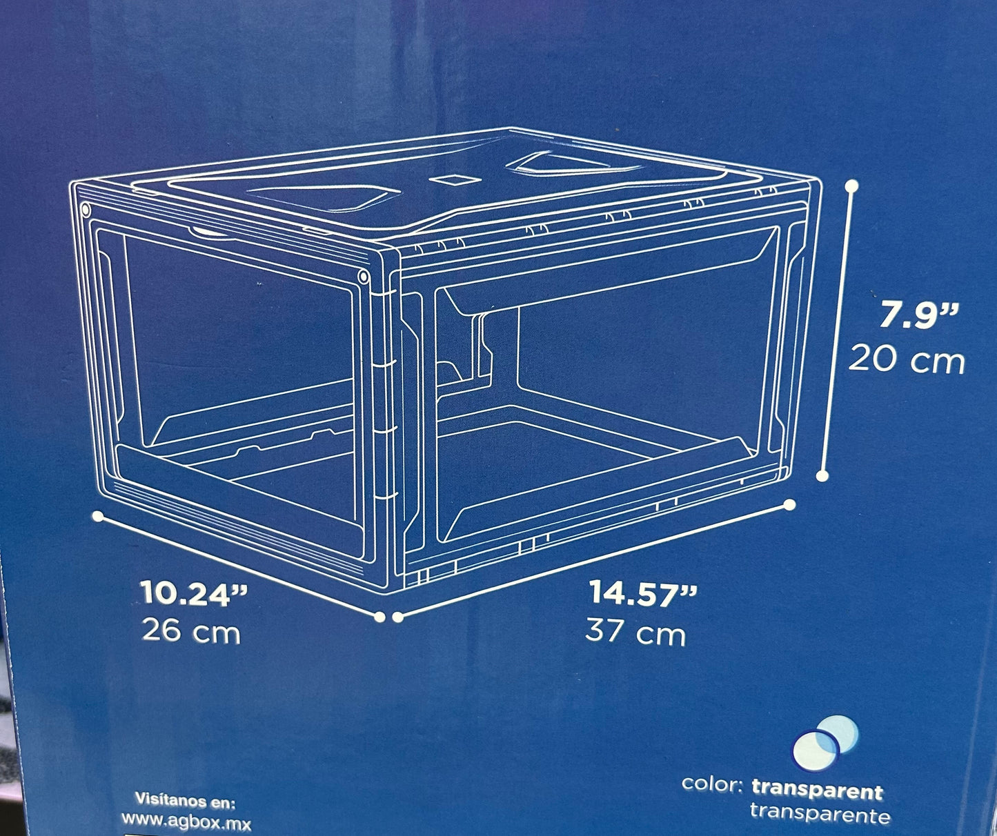 Caja de Acrílico para Sneakers