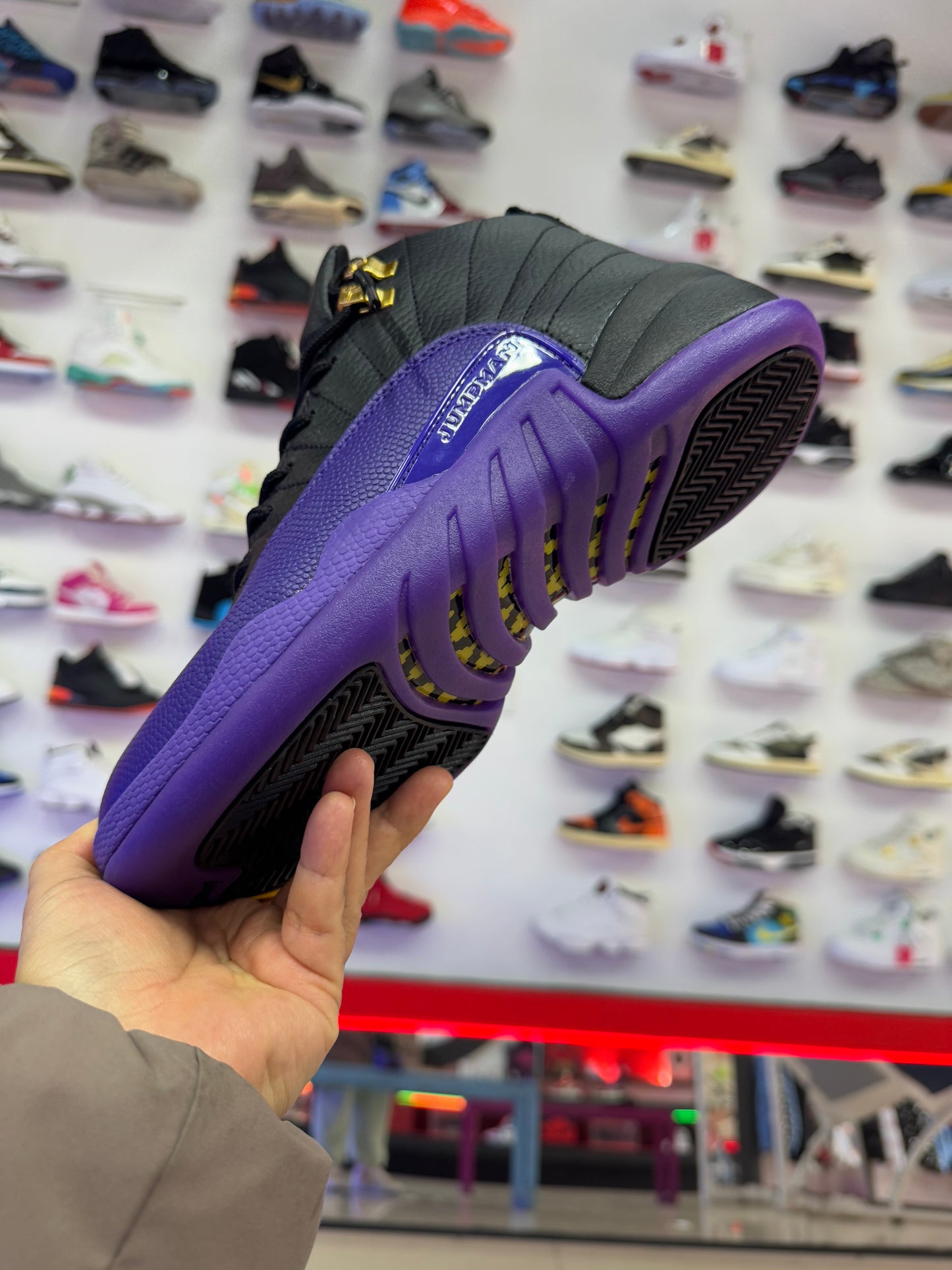 Retro 12 Field Purple