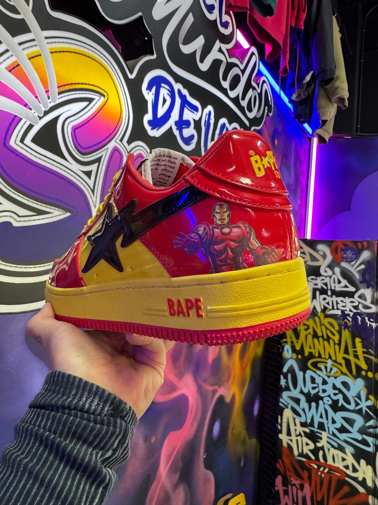 Bapesta Iron Man