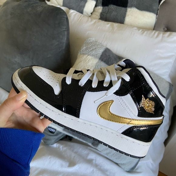 Retro 1 Patent Gold