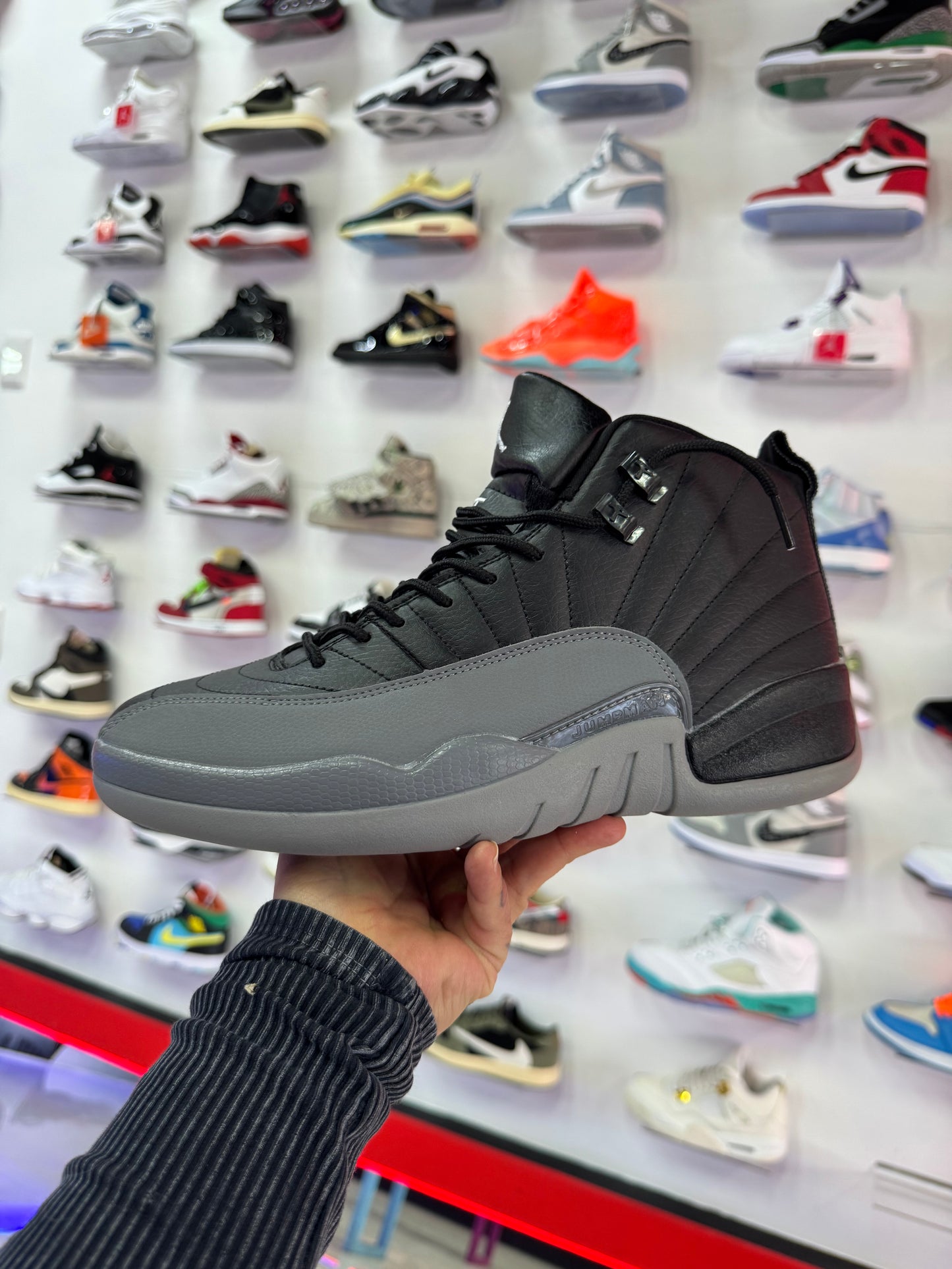 Retro 12 wolf Grey