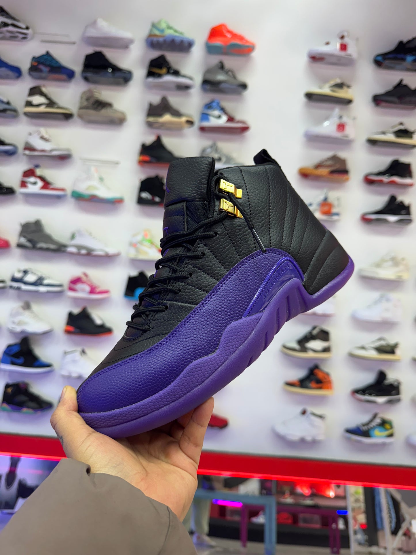 Retro 12 Field Purple