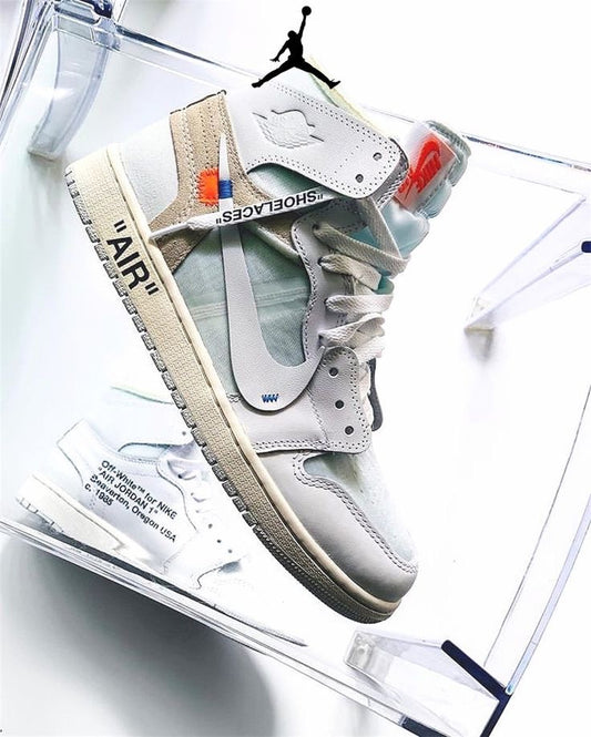 Retro 1 Off white white