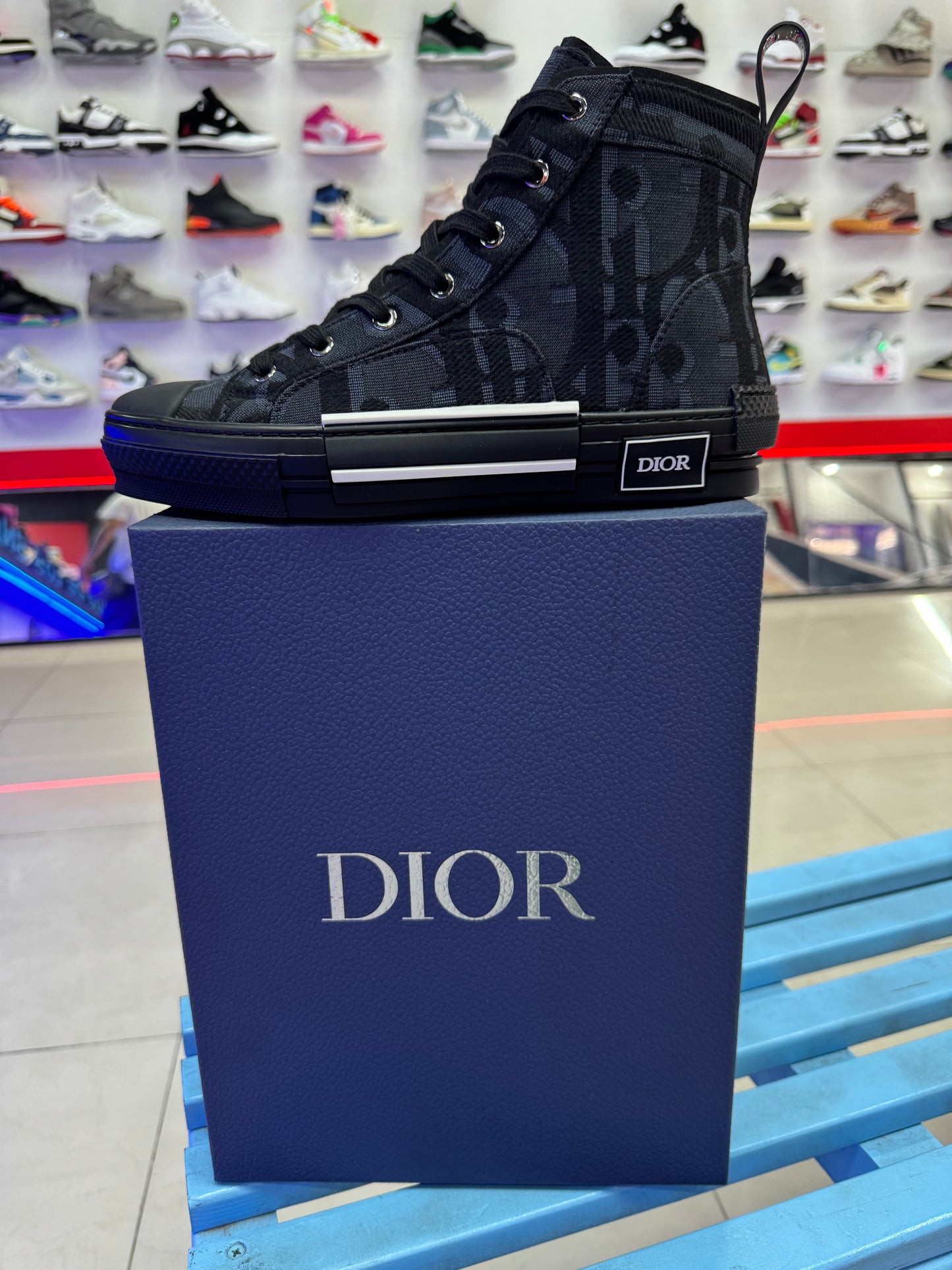 Dior Bota Blue Jeans