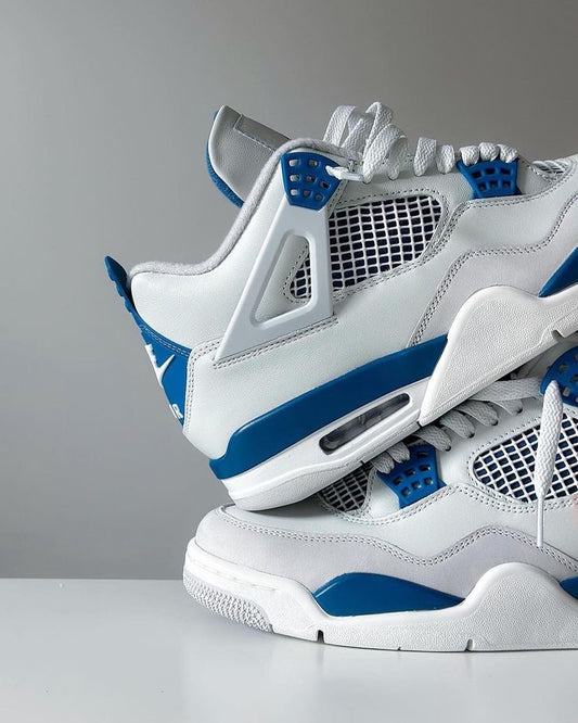 Retro 4 MILITARY Blue