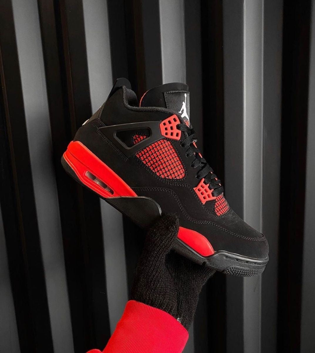 Retro 4 Thunder Red