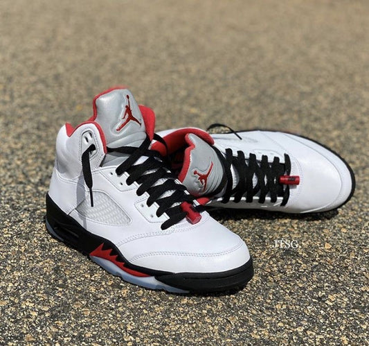 Retro 5 Fire Red