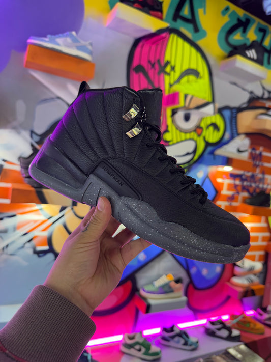 Retro 12 Black Grey