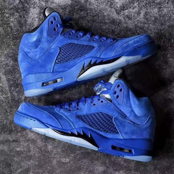 Retro 5 Royal Blue