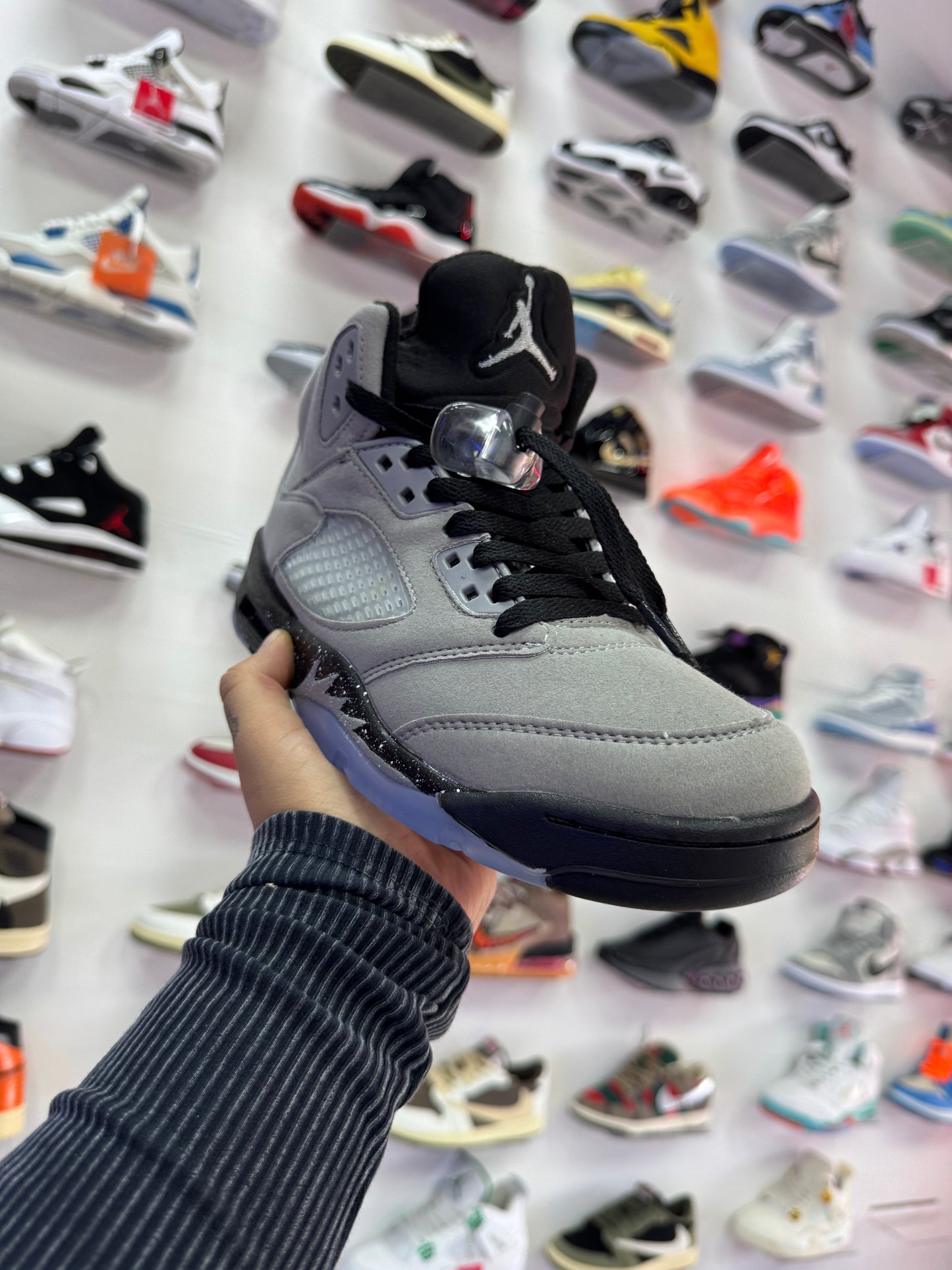 Retro 5 Wolf Grey